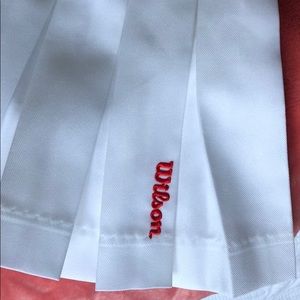Wilson tennis skirt